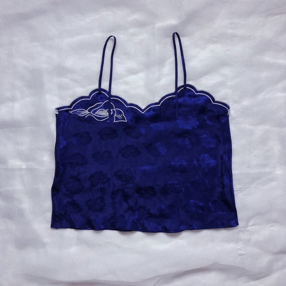 Satin Floral Cami Victoria’s Secret Gold Label - Picture 4 of 5